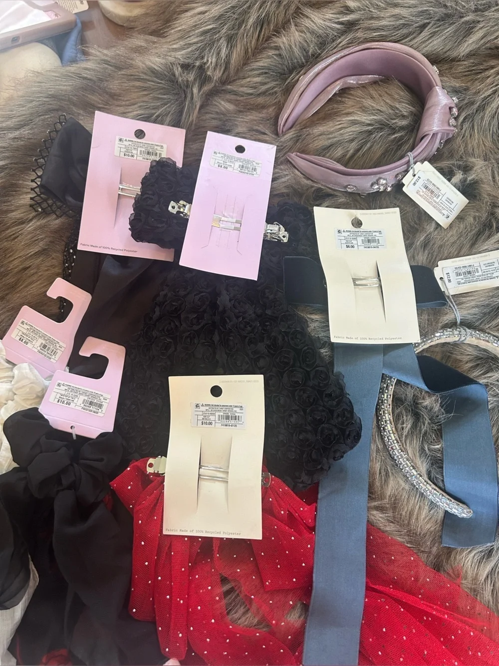 NWT Target Assorted Women's Hair Accessories 8 Piece Bundle